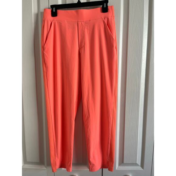 Athleta Brooklyn Ankle Pant in the color Sunset Glow Size 6P - Picture 1 of 16